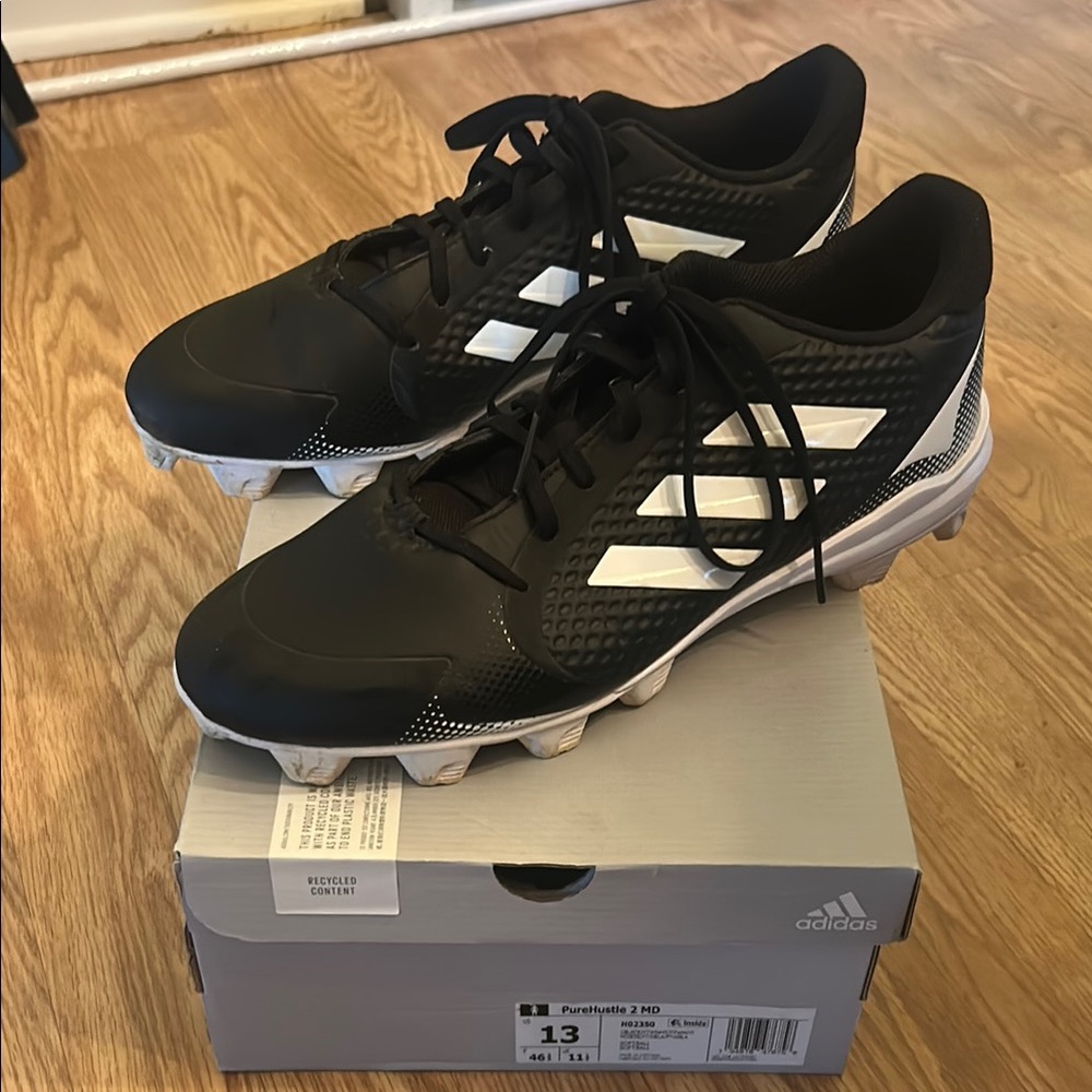 Adidas Women’s Black Softball Cleats